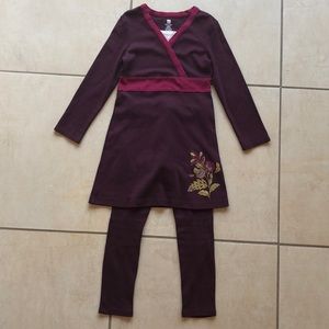 Tea Collection Dress & Leggings Set